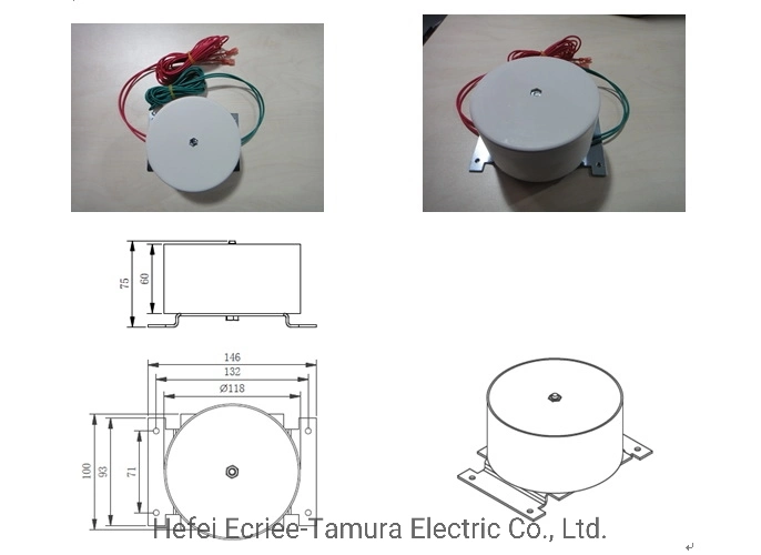 Toroidal Power Transformer with Low Magnetic Flux Leakage and Easy to Install
