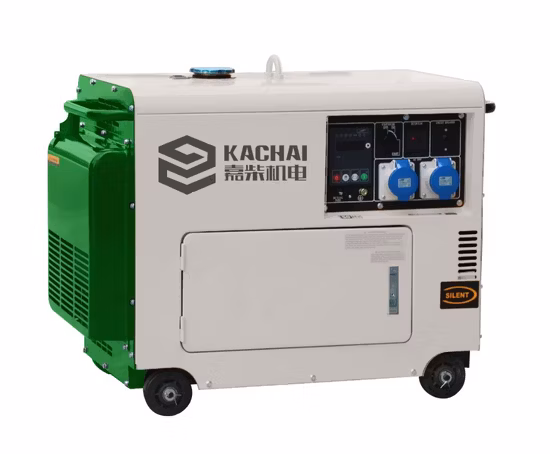5kw Portable Air-Cooled Soundproof Silent Diesel Welder Generator